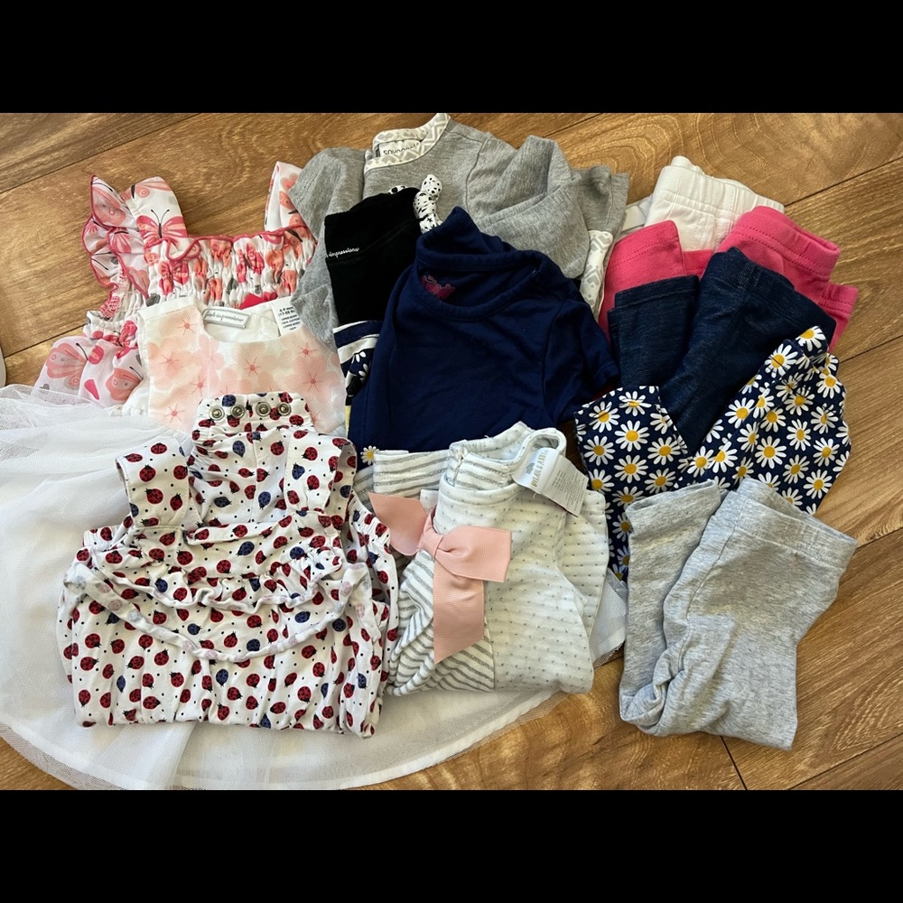 Baby girl 6-9 months clothing lot